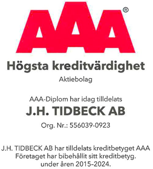 Diplom AAA-kreditvärdighet