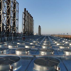 ÖVerblick på kärnkraftverk