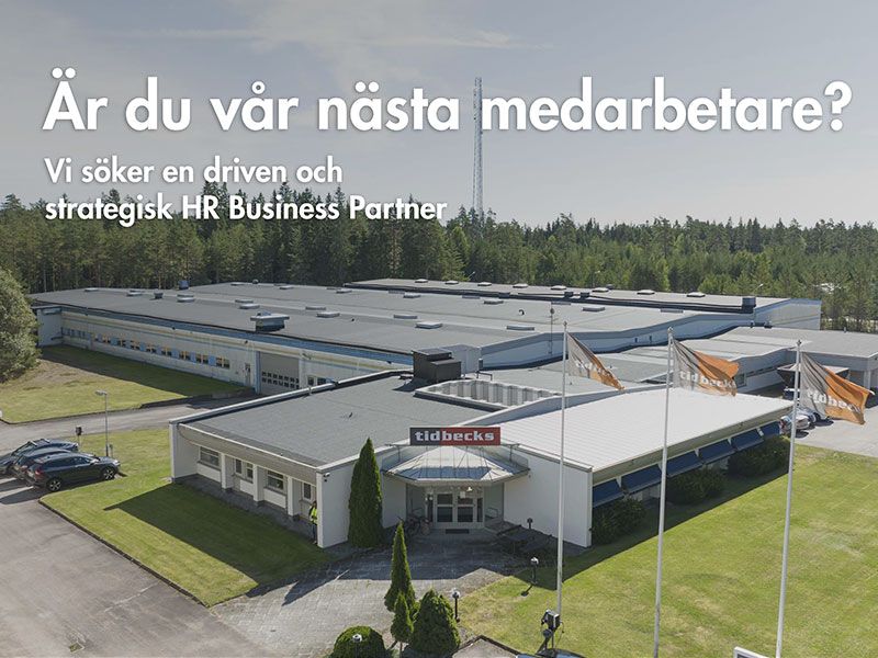 Drönarbild på tidbecks lokaler