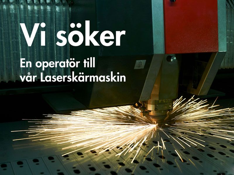 Närbild på lasermaskin svetsar