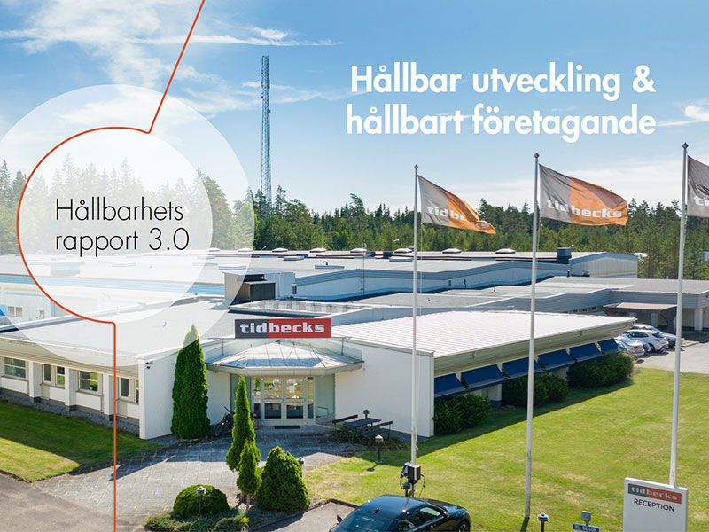 Tidbecks lokaler i drönarbild