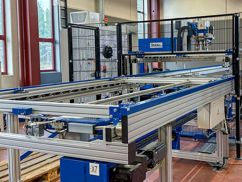 Posiweld maskin på Tidbecks