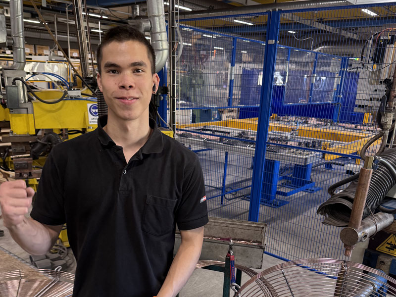 Person i produktion Tidbecks