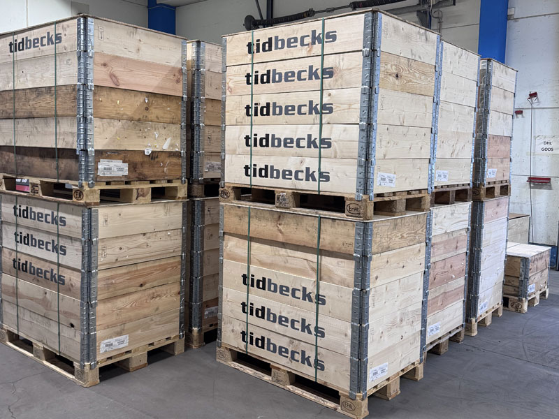 Bild pallar Tidbecks